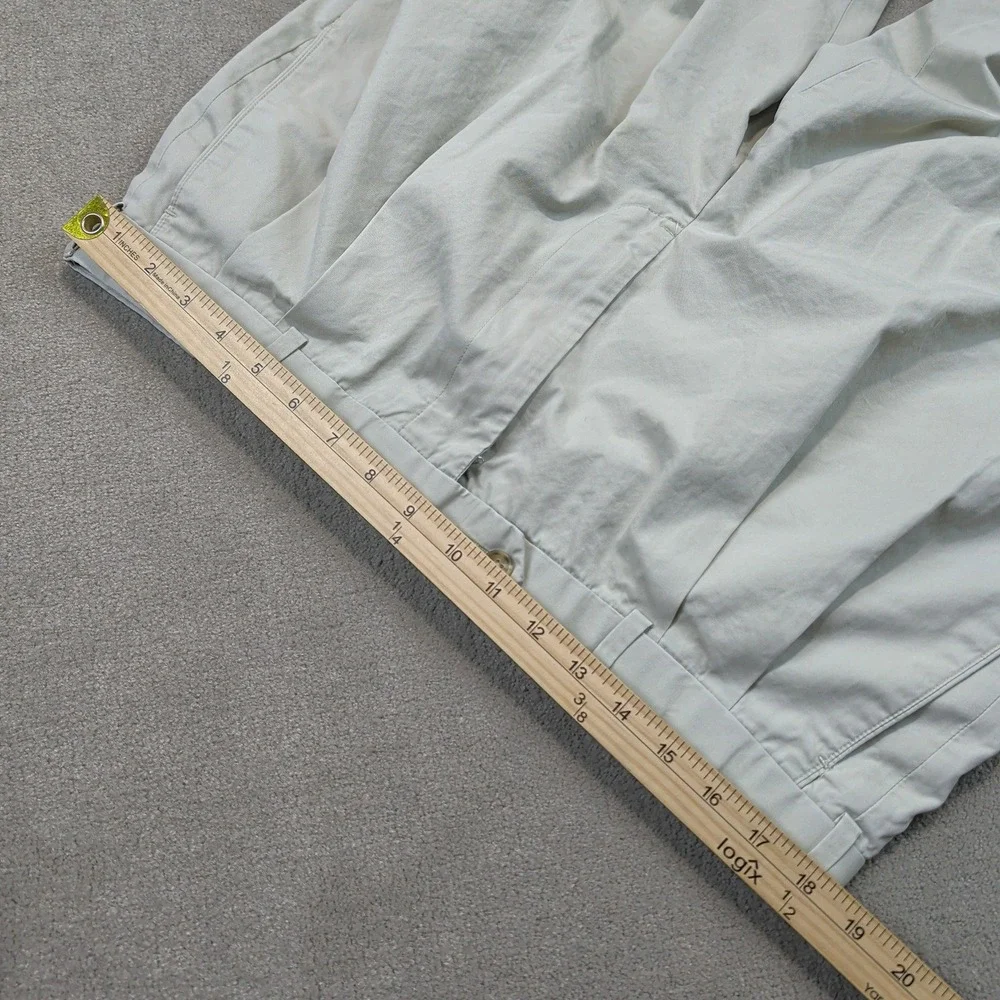 Brooks Brothers Pants Mens 38x30 Beige Pleated Front Straight Leg Cotton Chinos